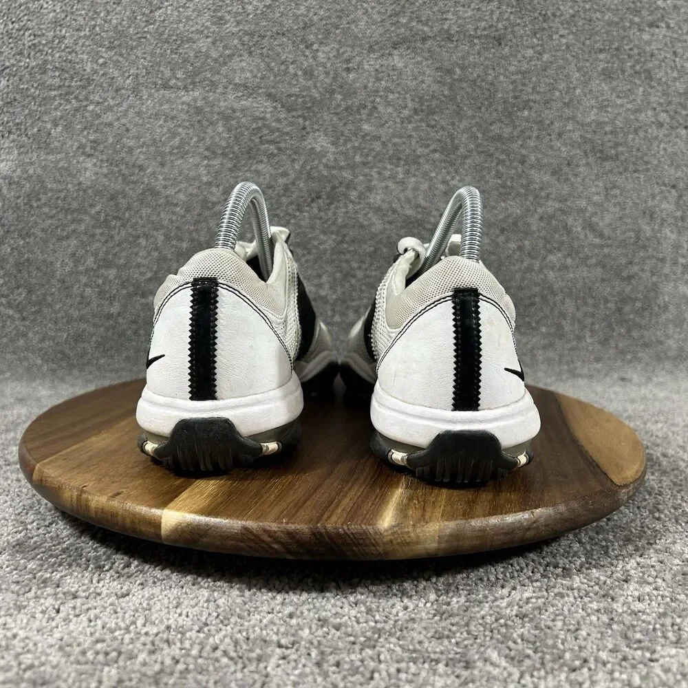Nike Air Channel Tac Tongue-Less 335942-101 Women's Size 9 White Golf Shoes Used